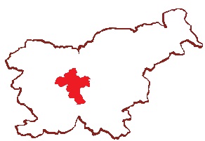 Položaj Regije Ljubljana 1 v Sloveniji